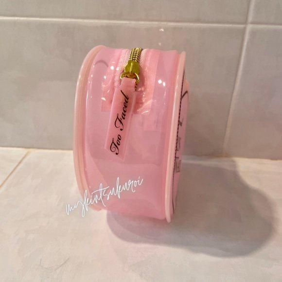 ✨2/$50 💞 Too Faced Born This Way Heart Makeup Bag - Picture 2 of 3